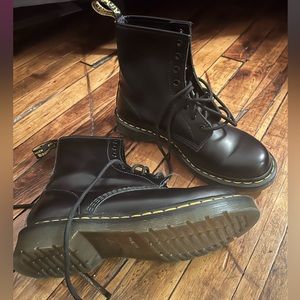 Dr. Martens Black Lace Up Boots